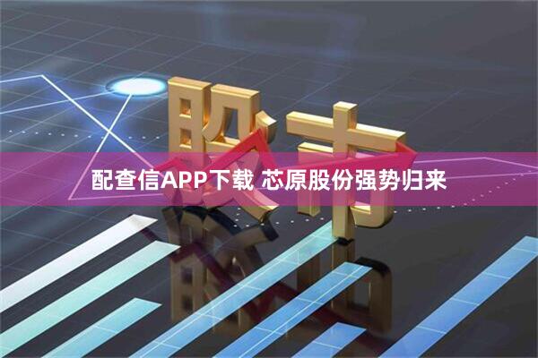 配查信APP下载 芯原股份强势归来
