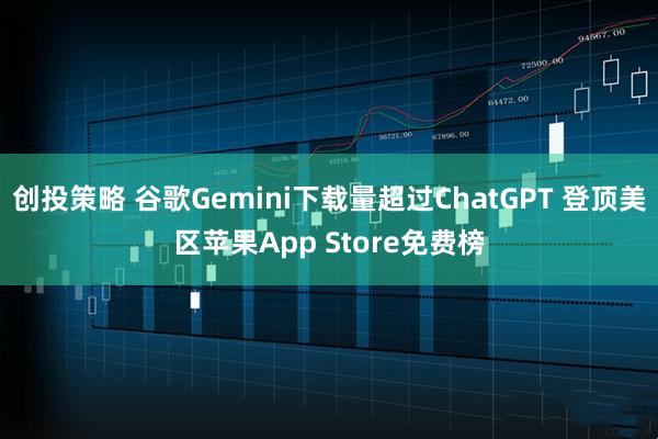 创投策略 谷歌Gemini下载量超过ChatGPT 登顶美区苹果App Store免费榜